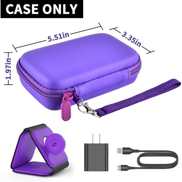 Travel Case for UCOMX/Nano/Iseyyox/LISEN/RTOPS 3-in-1 Wireless Charger Bag - Picture 2 of 5